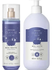 Kit Cuide-se Bem Boa Noite: Body Splash 200ml + Hidratante Desodorante Corporal 400ml