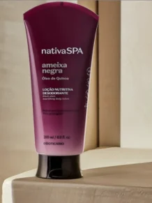 Loção Nutritiva Desodorante Corporal Nativa Spa Ameixa Negra 200Ml