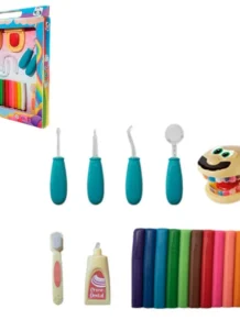 Kit massinha color smile 12 cores