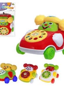 Carro telefone a corda com som