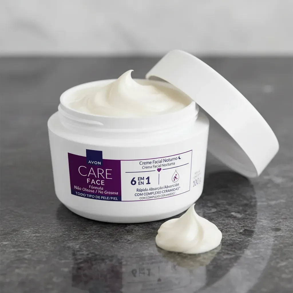 Avon Care Creme Facial Noturno 6 Em 1 - Imagem 4