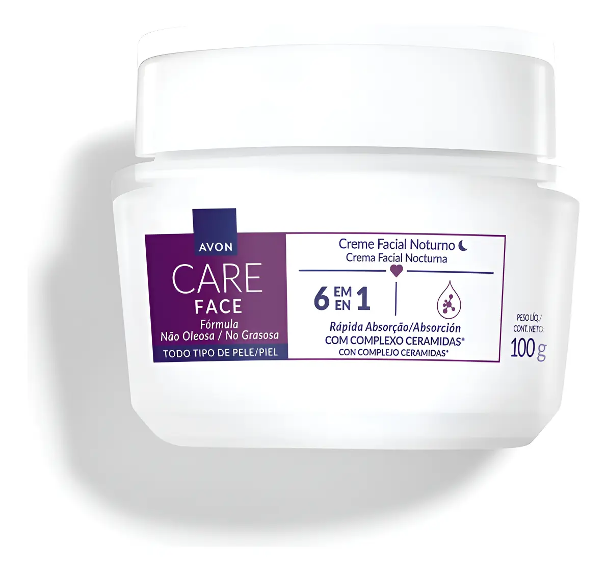 Avon Care Creme Facial Noturno 6 Em 1 - Imagem 6