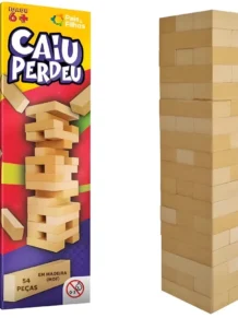 Jogo caiu perdeu de madeira