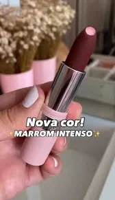 Batom Radiante Hydramatic Avon Tratamake Marrom Intenso 3,6G