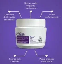Avon Care Creme Facial Noturno 5 Em 1