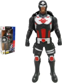 Boneco Super Héroi Bs Soldier Dark War - Bs Toys