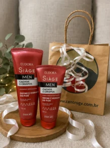 Kit Eudora Siàge Men Cachos E Crespos (2 Itens)