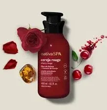 Creme Perfumado Desodorante Nativa SPA Cereja Rouge 400Ml