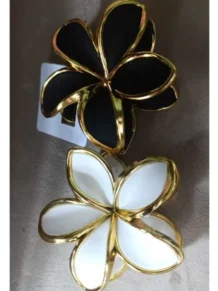 Piranha Flor de Cabelo Presilha Feminina
