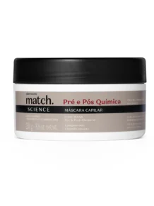 Máscara Capilar Match Science Pré e Pós-Química 250g