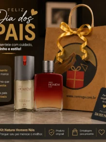 kit Presente Masculino Natura Homem Nós (Dia dos Pais)