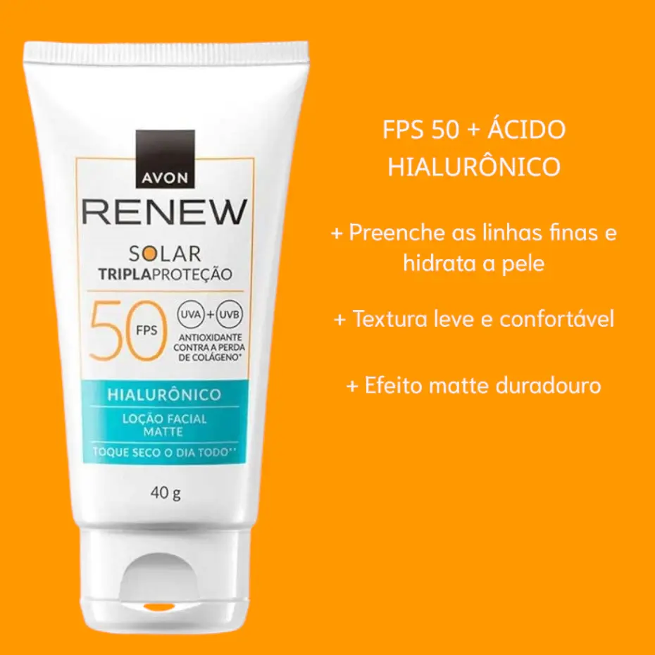 Kit Renew Hialurônico: Hidratante Preenchedor+protetor Fps50 - Imagem 4