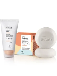 Kit Tododia Macadâmia Desodorante Antitranspirante em Creme e Sabonete