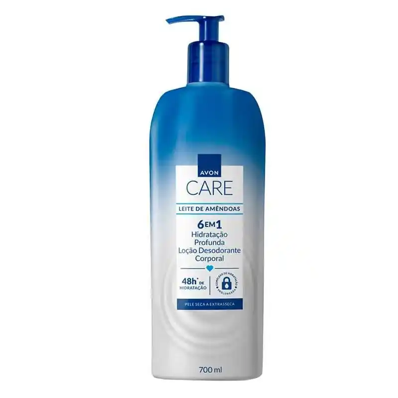 Loção Desodorante Corporal Leite De Amêndoas 700g Avon