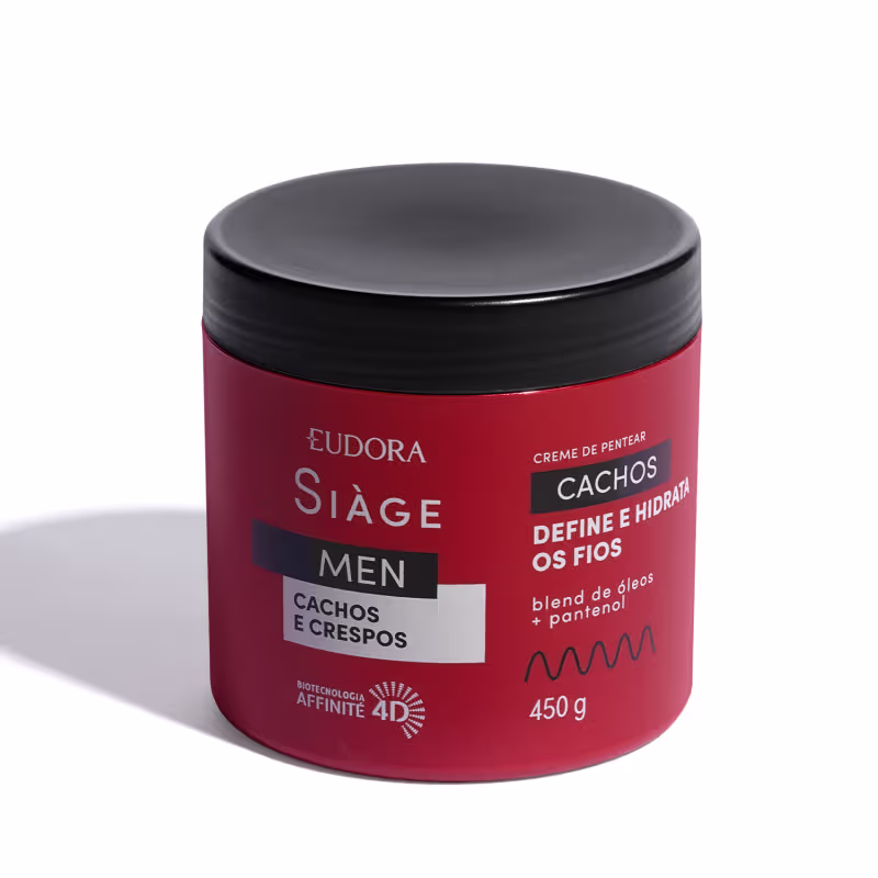 Creme para Pentear Siàge Men Cacheados 450g