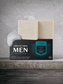 Sabonete Em Barra Men 2X90G Cada Boticário