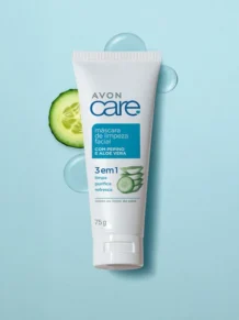 Máscara de Limpeza Facial Pepino e Aloe Vera