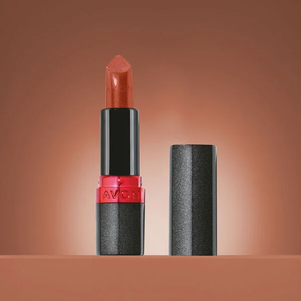 Avon Ultra Color Batom Brilhante FPS 15 Nude Terracota Glow