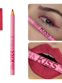 Avon Color Trend Lapis Delineador Kiss para Olhos e Boca Pink Dopamina