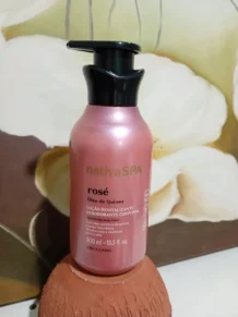 Loção Revitalizante Corporal Nativa Spa Rosé, 400ml